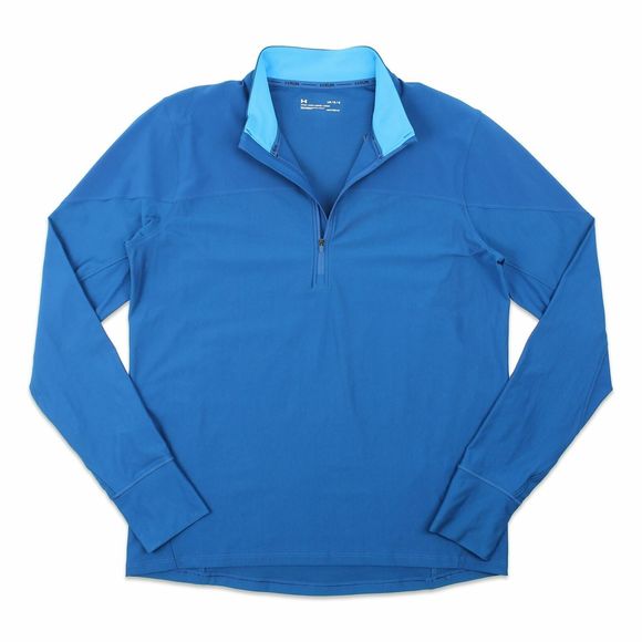 Under Armour 1326595581 Men's Sz Medium 1/4 Zip Blur Lightweight Sweatshirt $65 - Picture 3 of 4